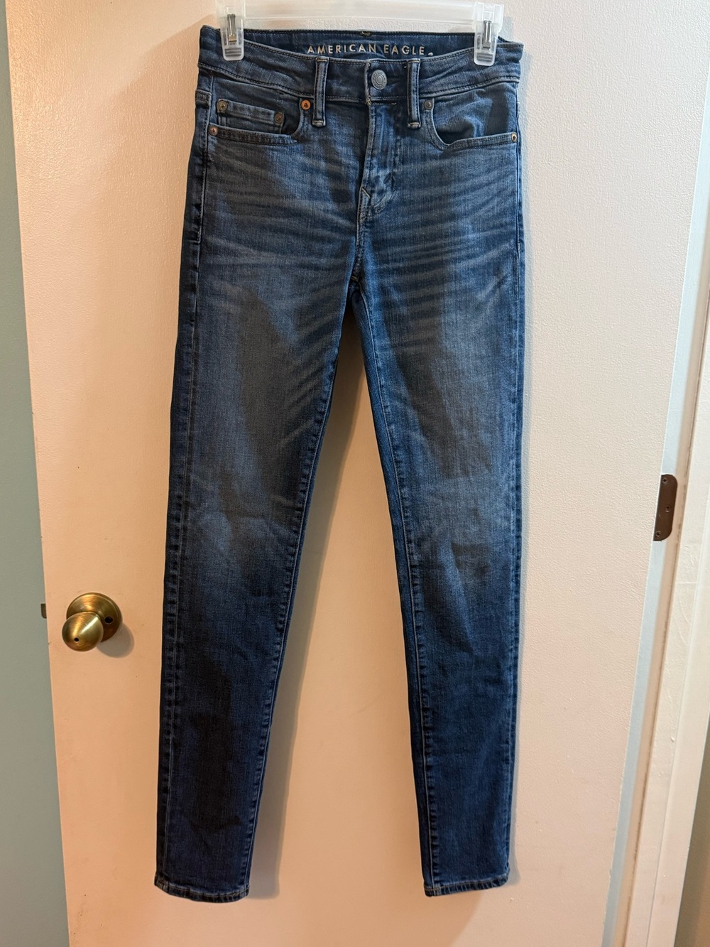American Eagle AirFlex+ Skinny Jeans – Dark Wash – Size 26x28